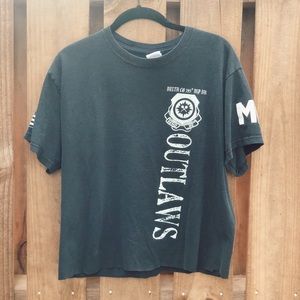 Vintage DELTA CO 795th Military Crop Top Tee